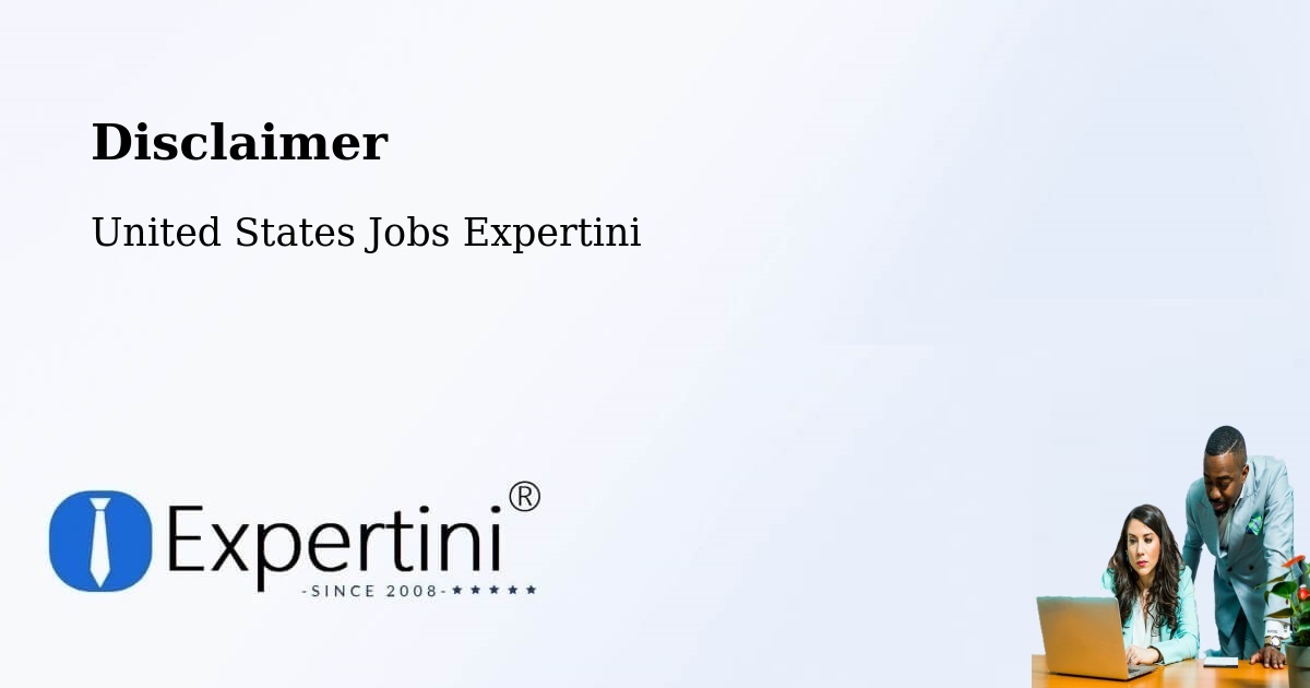 Disclaimer – Lima - United States Jobs Expertini
