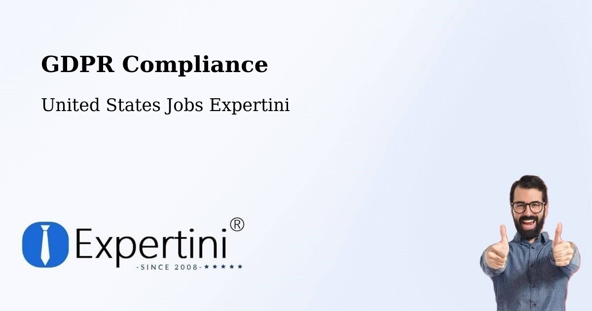 EU GDPR Compliance Statement – Lima - United States Jobs Expertini